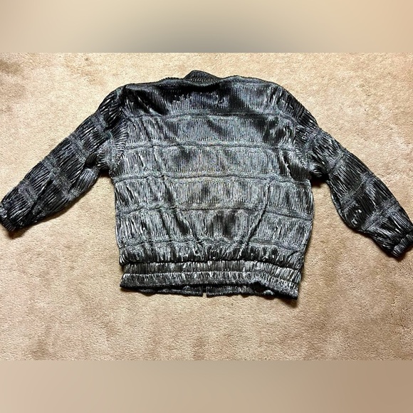 Super 80s jacket black silver - Picture 2 of 7